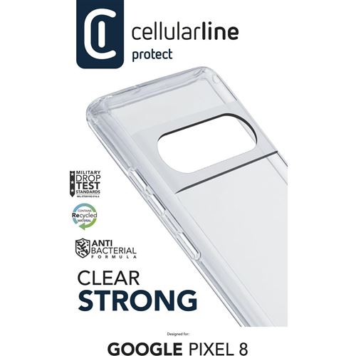 Capa Cellularline Google Pixel 8 Clear Strong Transparente Online now