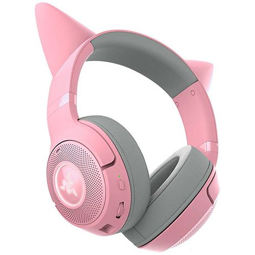 Auscultadores Gaming Bluetooth Razer Kraken Kitty V2 - Quartz on Sale