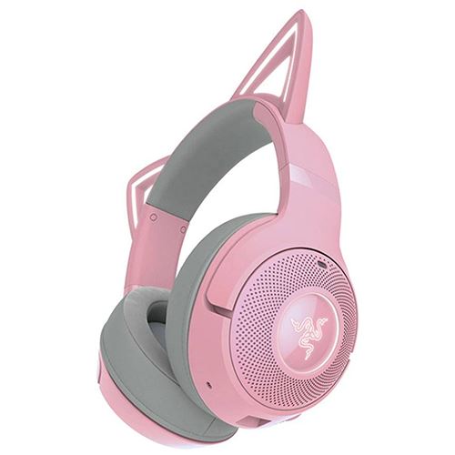 Auscultadores Gaming Bluetooth Razer Kraken Kitty V2 - Quartz on Sale