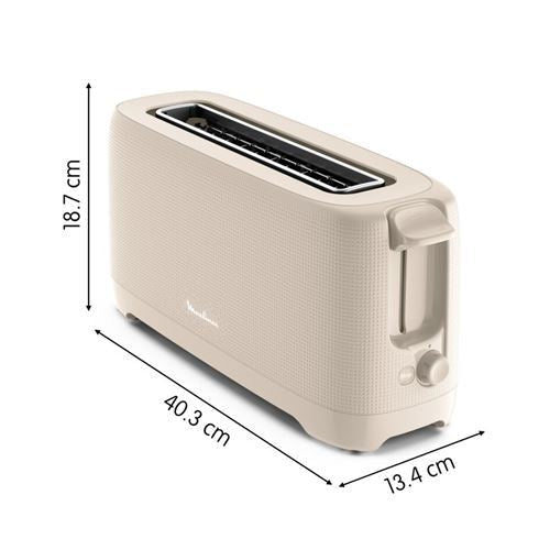 Torradeira Moulinex Morning LS2M0B10 (1 Fenda - 1000 W) Hot on Sale