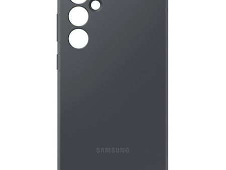 Capa em Silicone Samsung para Samsung Galaxy S23 FE - Grafite Online Sale