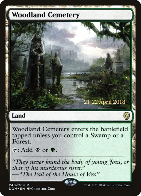 Woodland Cemetery [Dominaria Prerelease Promos] Fashion