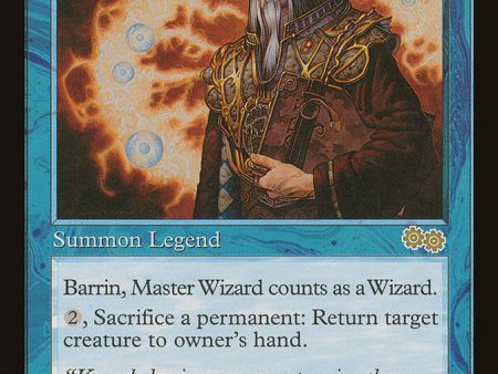 Barrin, Master Wizard [Urza s Saga] Discount