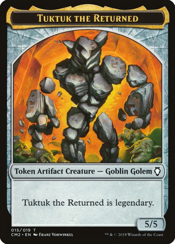 Tuktuk the Returned Token [Commander Anthology Volume II Tokens] Online Hot Sale