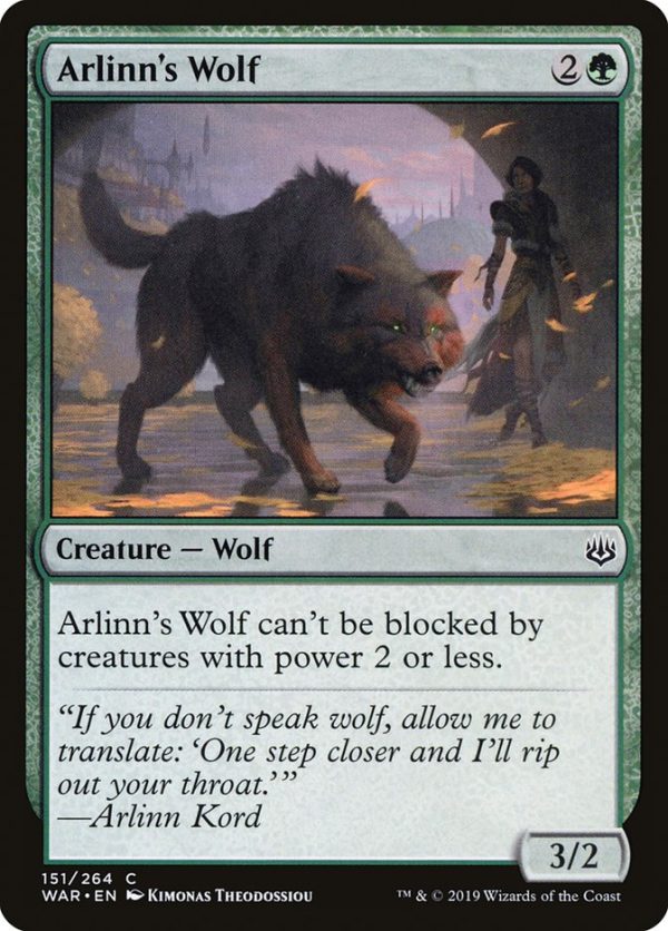 Arlinn s Wolf [War of the Spark] Supply