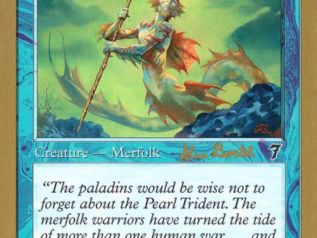 Merfolk of the Pearl Trident (Alex Borteh) [World Championship Decks 2001] Online Sale