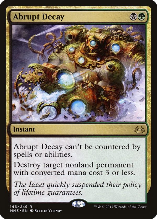 Abrupt Decay [Modern Masters 2017] Hot on Sale