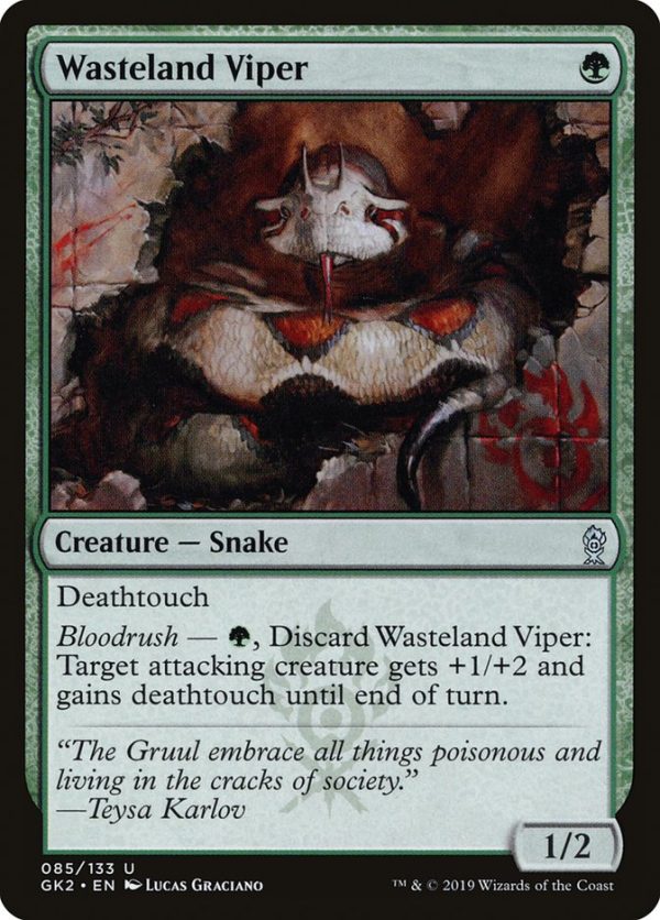 Wasteland Viper [Ravnica Allegiance Guild Kit] Online now