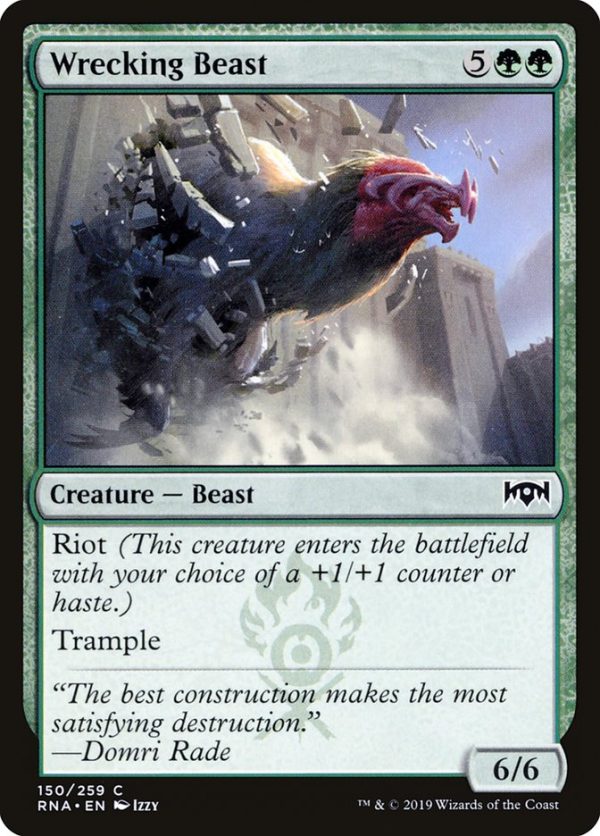 Wrecking Beast [Ravnica Allegiance] For Cheap