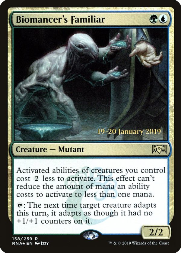 Biomancer s Familiar [Ravnica Allegiance Prerelease Promos] Cheap