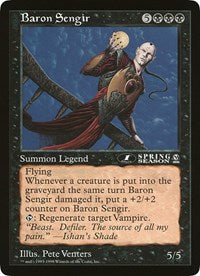 Baron Sengir (Oversized) [Oversize Cards] on Sale