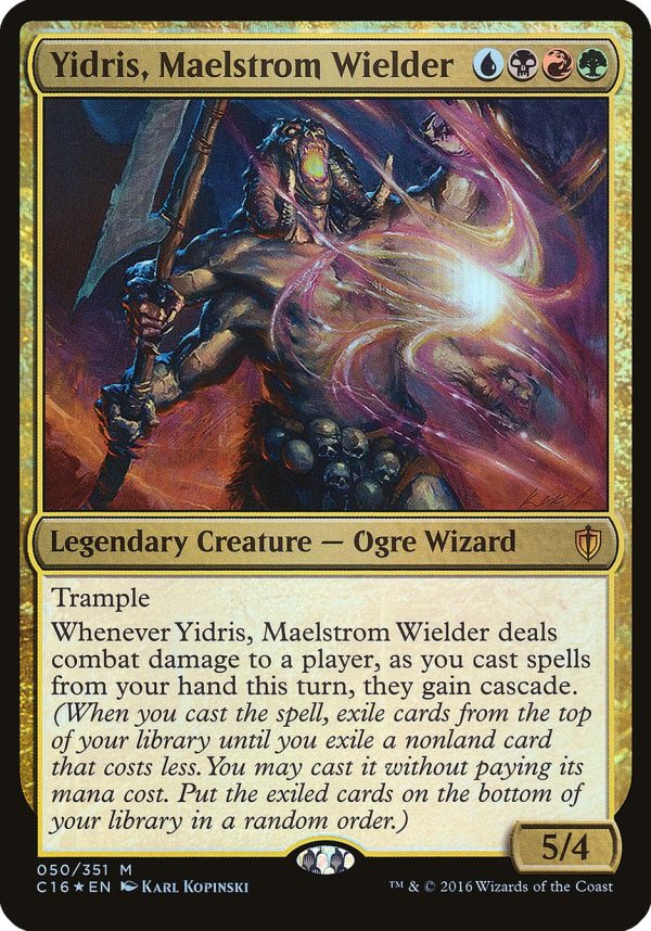 Yidris, Maelstrom Wielder (Oversized) [Commander 2016 Oversized] Cheap