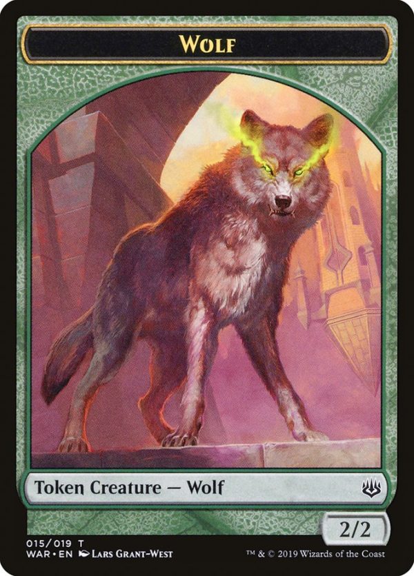 Wolf Token [War of the Spark Tokens] Online Sale