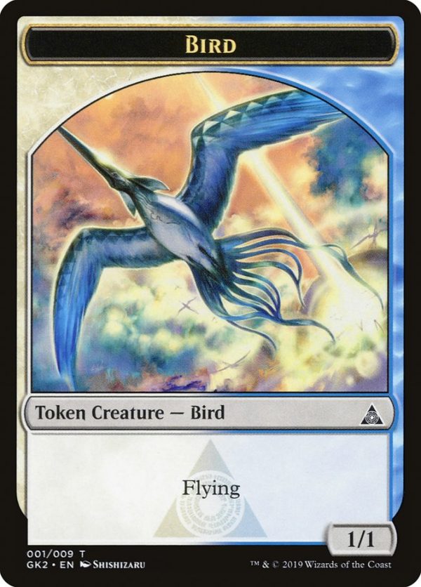 Bird    Thopter Double-Sided Token [Ravnica Allegiance Guild Kit Tokens] For Sale