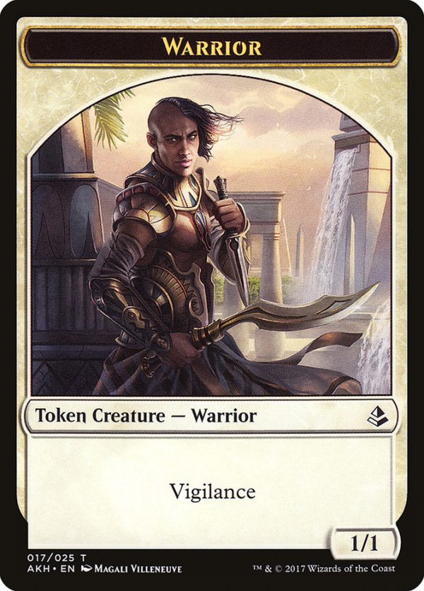 Warrior    Labyrinth Guardian Double-Sided Token [Amonkhet Tokens] Sale