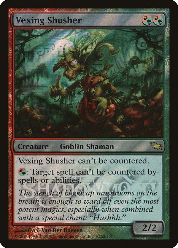 Vexing Shusher (Launch) [Shadowmoor Promos] Hot on Sale