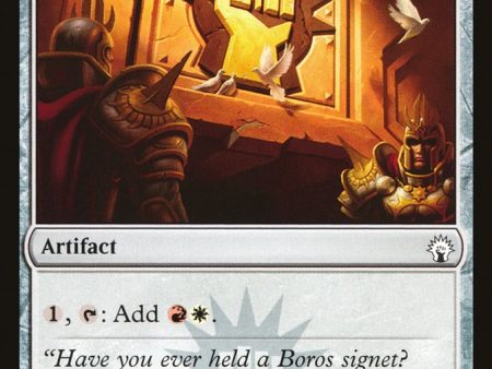 Boros Signet [Guilds of Ravnica Guild Kit] Online Hot Sale