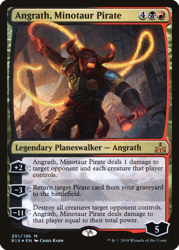 Angrath, Minotaur Pirate [Rivals of Ixalan] For Discount