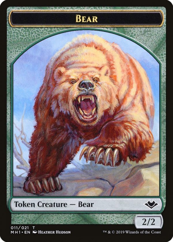 Zombie (007)    Bear (011) Double-Sided Token [Modern Horizons Tokens] Hot on Sale