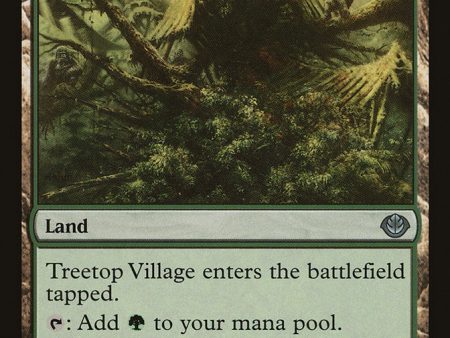 Treetop Village [Duel Decks: Garruk vs. Liliana] Supply