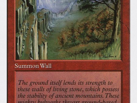 Wall of Stone [Fifth Edition] Online Hot Sale