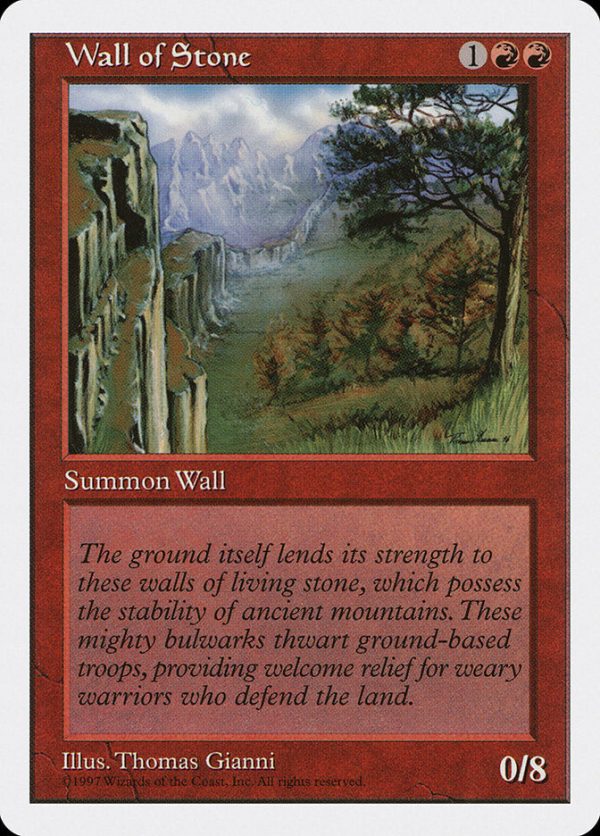 Wall of Stone [Fifth Edition] Online Hot Sale