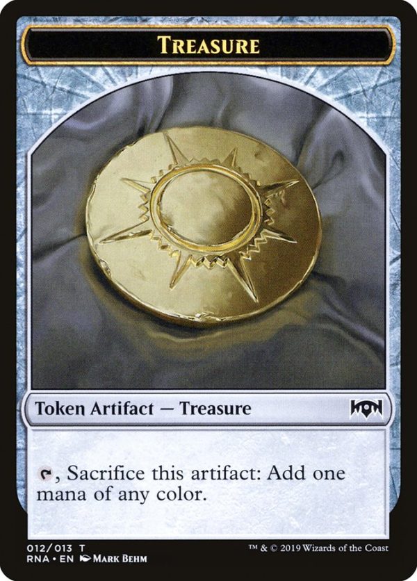 Treasure Token [Ravnica Allegiance Tokens] For Sale