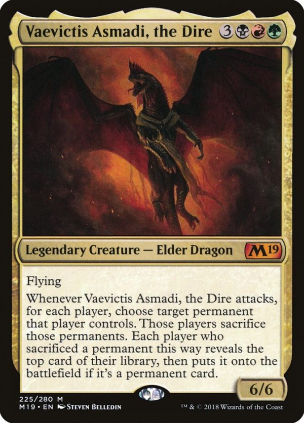 Vaevictis Asmadi, the Dire [Core Set 2019] Cheap