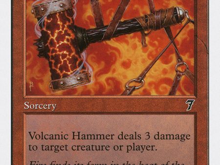 Volcanic Hammer [Seventh Edition] Online Sale