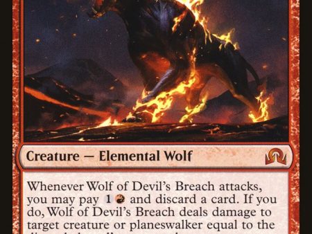 Wolf of Devil s Breach [Shadows over Innistrad] For Cheap