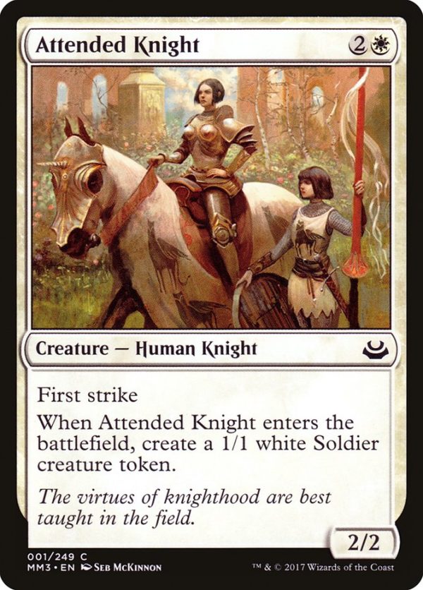 Attended Knight [Modern Masters 2017] Cheap