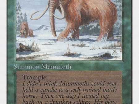 War Mammoth [Unlimited Edition] Supply