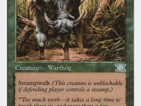 Warthog [Classic Sixth Edition] on Sale