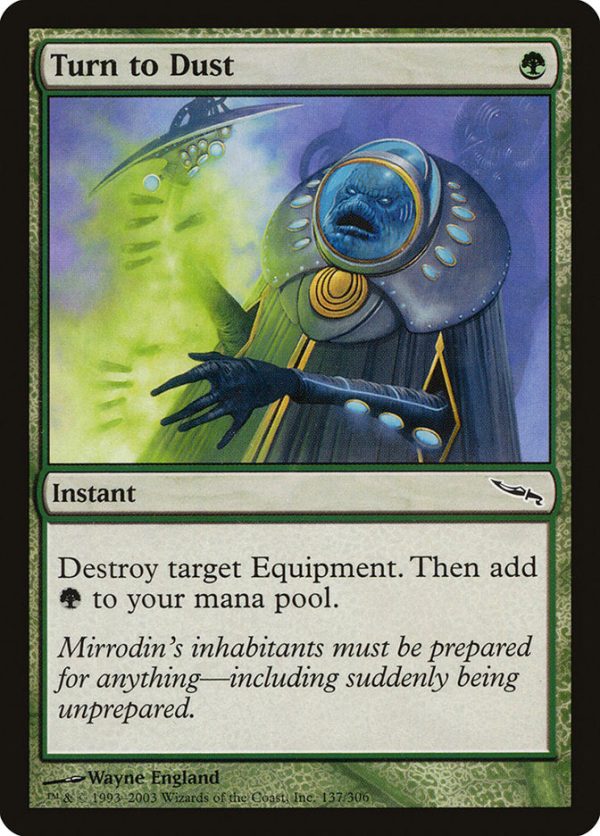 Turn to Dust [Mirrodin] on Sale