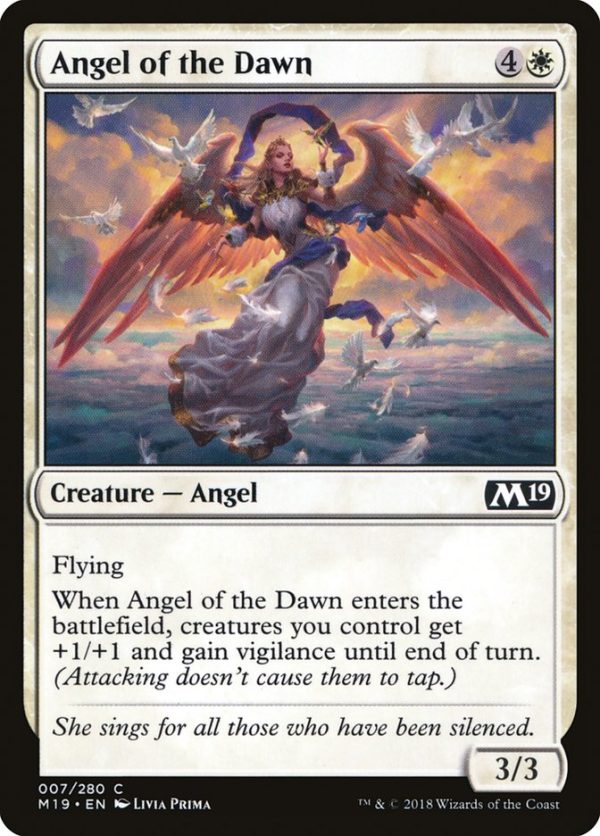 Angel of the Dawn [Core Set 2019] Hot on Sale