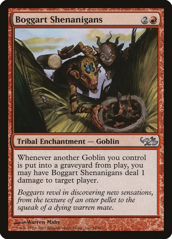 Boggart Shenanigans [Duel Decks: Elves vs. Goblins] Hot on Sale