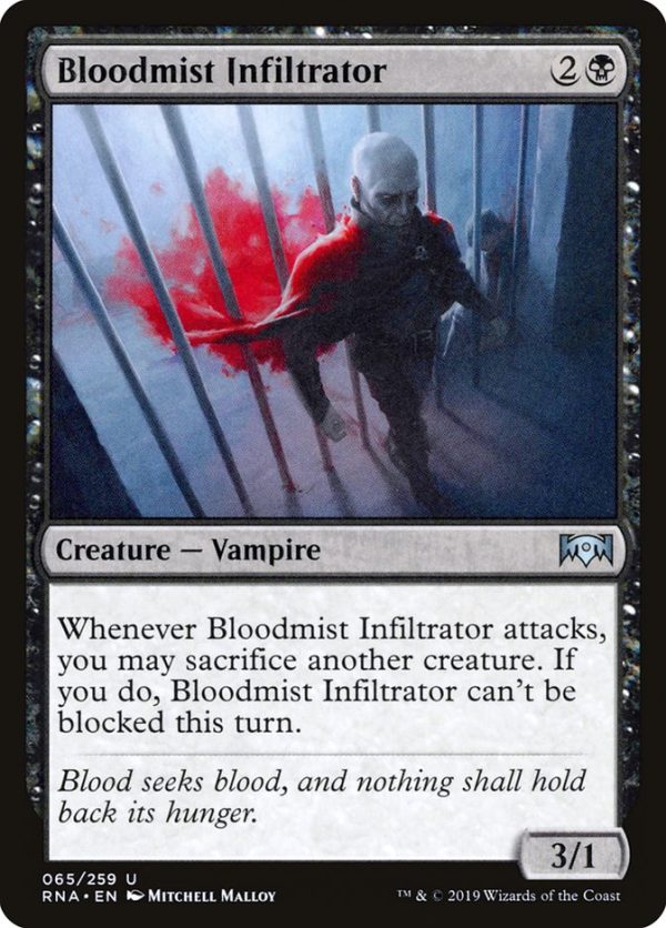 Bloodmist Infiltrator [Ravnica Allegiance] Hot on Sale