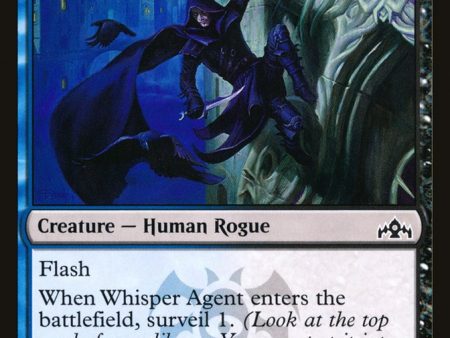 Whisper Agent [Guilds of Ravnica] Hot on Sale