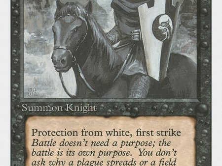 Black Knight [Revised Edition] For Discount