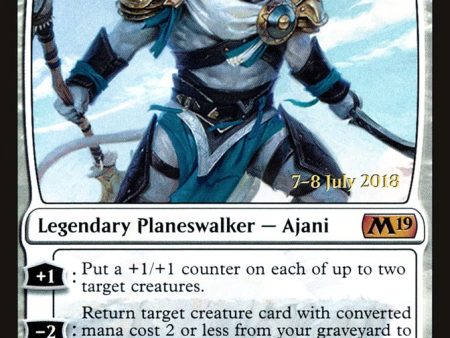 Ajani, Adversary of Tyrants [Core Set 2019 Prerelease Promos] Fashion