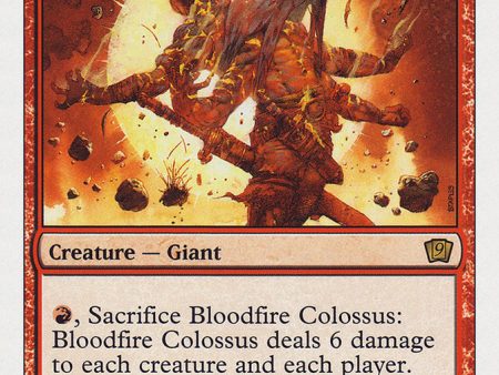 Bloodfire Colossus [Ninth Edition] For Cheap