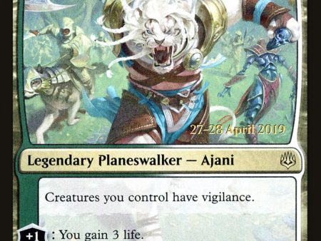 Ajani, the Greathearted [War of the Spark Prerelease Promos] Fashion