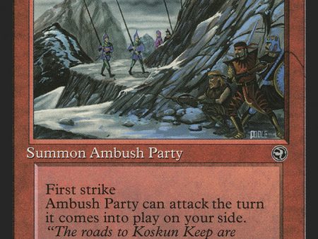 Ambush Party (Joskun Flavor Text) [Homelands] For Cheap