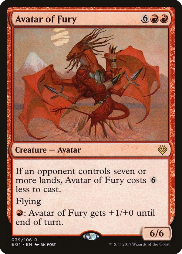 Avatar of Fury [Archenemy: Nicol Bolas] Online Sale