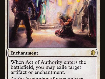 Act of Authority [Commander 2013] For Cheap