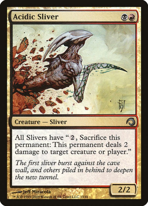 Acidic Sliver [Premium Deck Series: Slivers] Online now