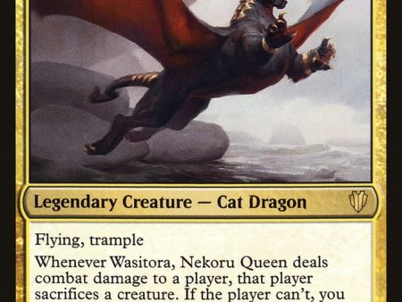 Wasitora, Nekoru Queen [Commander 2017] For Discount