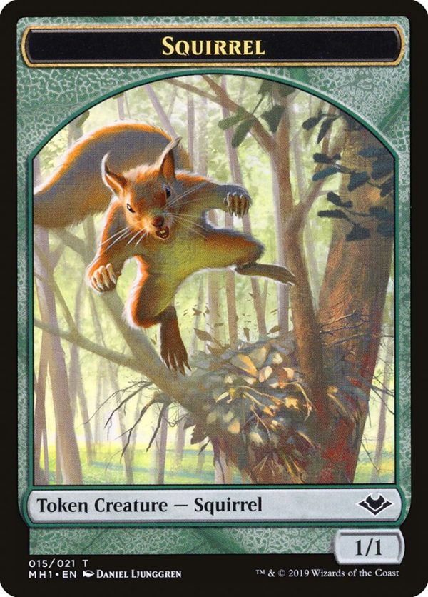 Bird (003)    Squirrel (015) Double-Sided Token [Modern Horizons Tokens] Online now