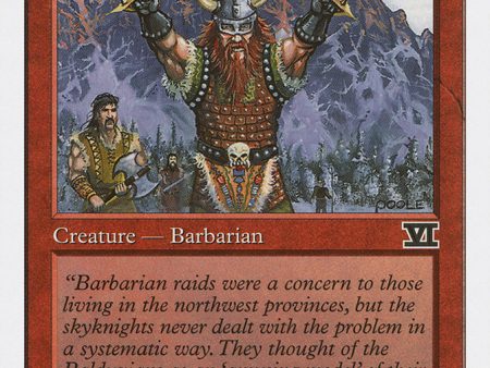 Balduvian Barbarians [Classic Sixth Edition] For Discount