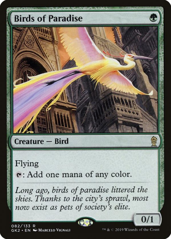 Birds of Paradise [Ravnica Allegiance Guild Kit] Online